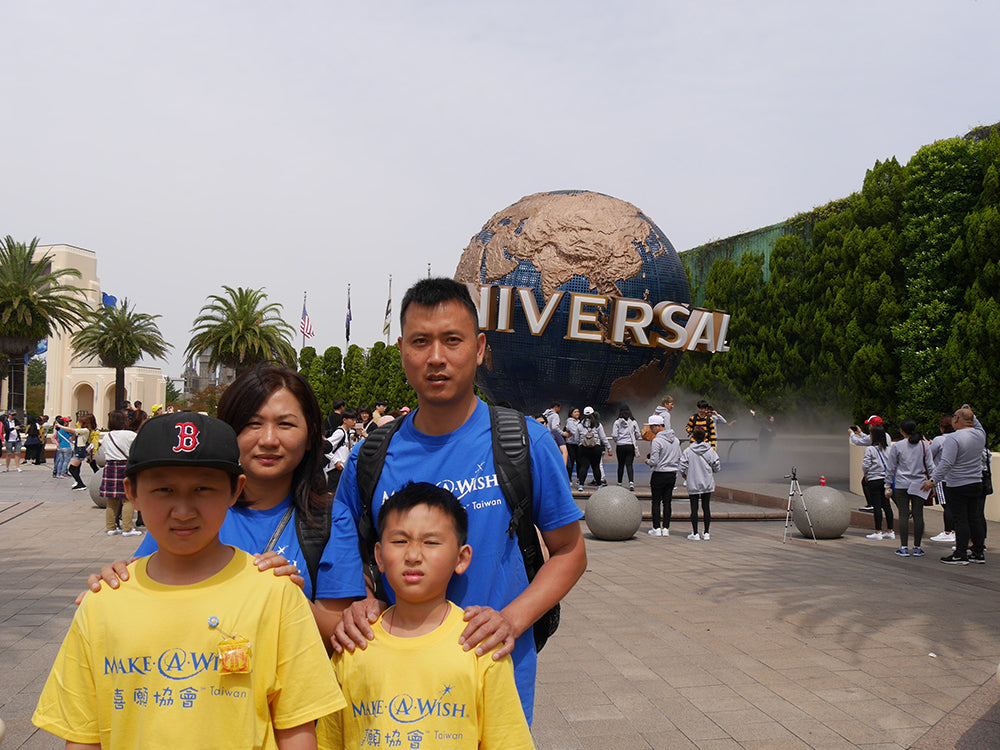阿義想要與家人同遊日本環球影城