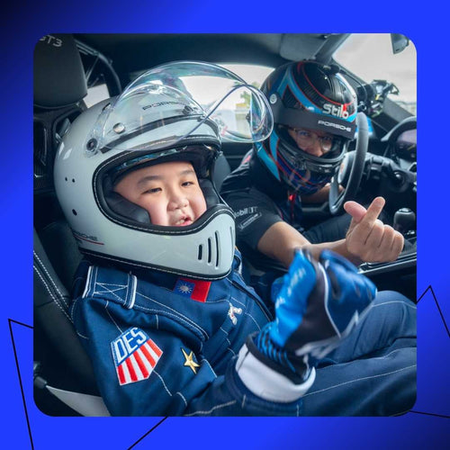 【謝謝台灣保時捷大力協助,也恭喜阿宇想成為賽車手願望成真✨】