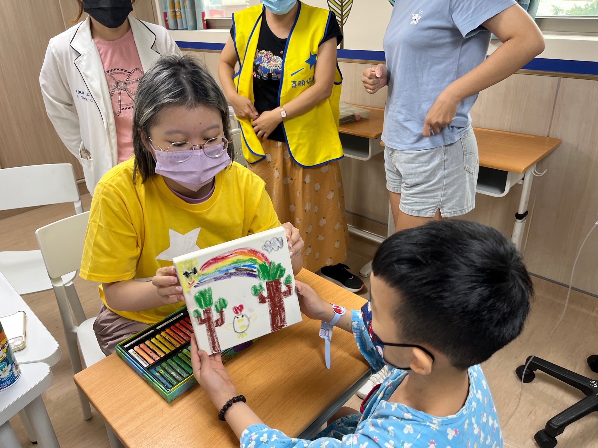 【喜願工作日記】〈我們是同一國的小勇士〉