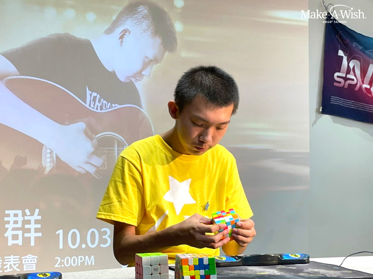 阿群想擁有自己的才藝發表會