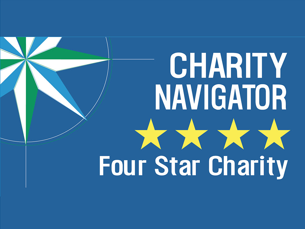 《賀》喜願國際組織獲頒Charity Navigator 4星級評比殊榮！