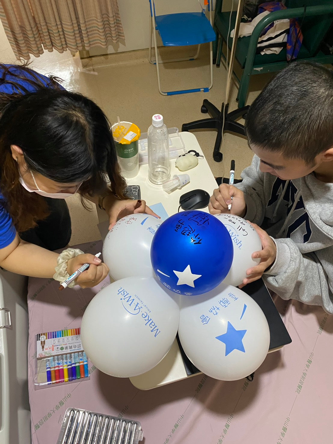 【喜願工作日記】〈把祝福寫在氣球上，把力量傳給你〉